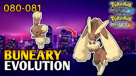 how to evolve buneary.